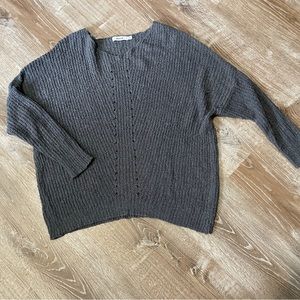 Women’s Gray Sweater, Size Large
